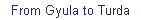 From Gyula to Turda